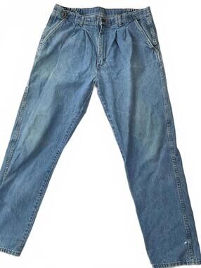 Vintage Wrangler Jeans 36x32 Made in USA Cowboy Cut – Distressed